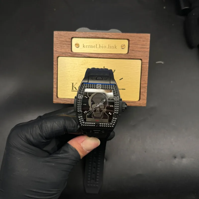 1:1 swiss super clone grade Hublot skull
