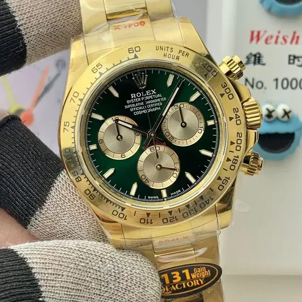1:1 Superclone Latest 2025 model 4131 Bright green Dial daytona 126508-0008