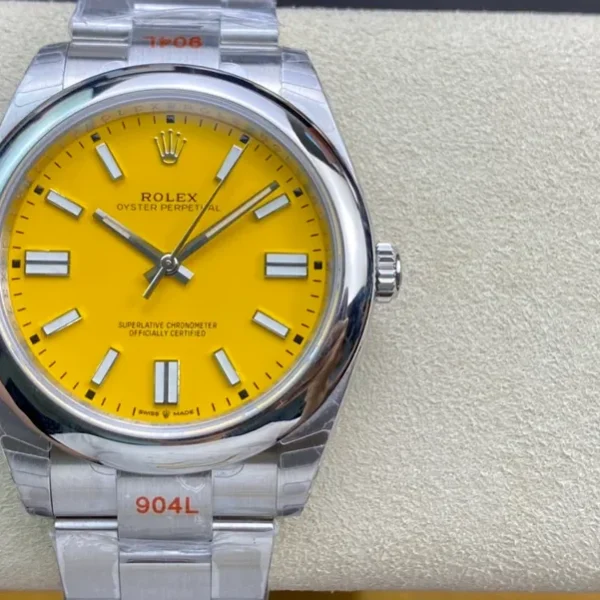 Rolex Oyster Perpetual 41 Turquoise Tiffany Blue Dial 124300