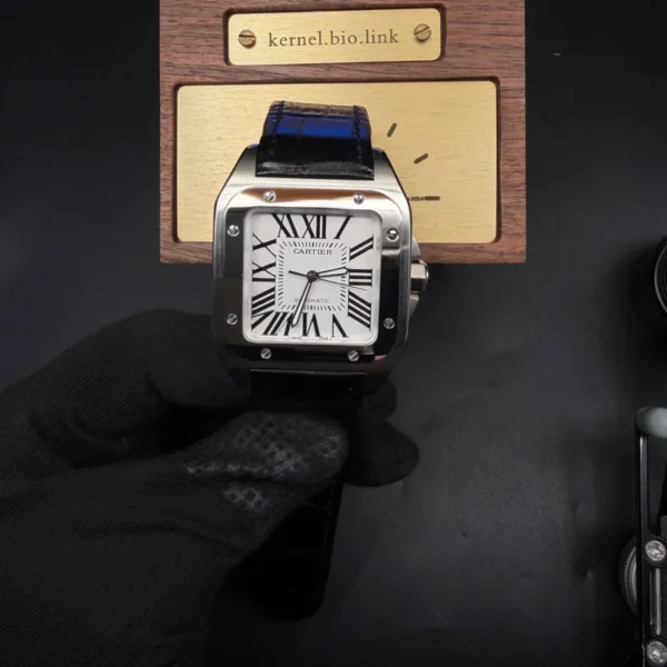 Cartier Santos 100 Swiss Automatic Watch – 1:1 Superclone
