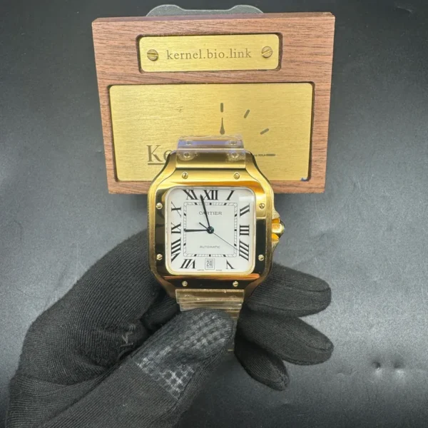 Cartier Tank Anglaise 18K Yellow Gold – 1:1 Superclone