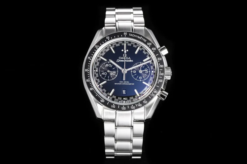 1:1 super clone Omega Super Series Moonphase (black OMEGA)