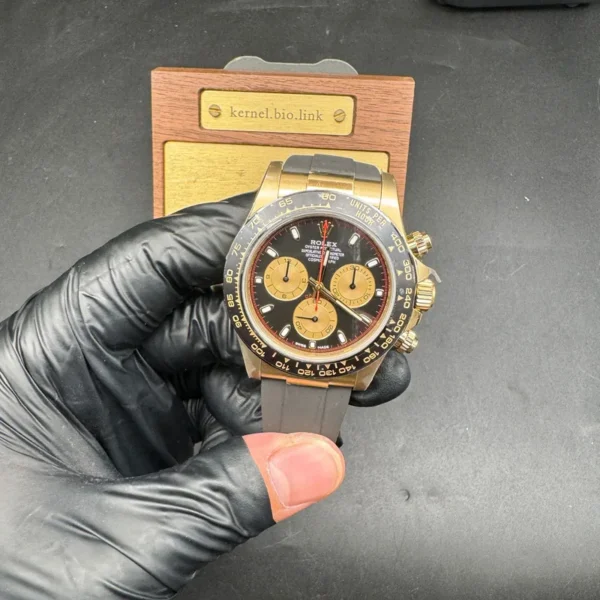 ROLEX DAYTONA 116508 18K YELLOW GOLD ORIGINAL CAL.4130 MOVEMENT